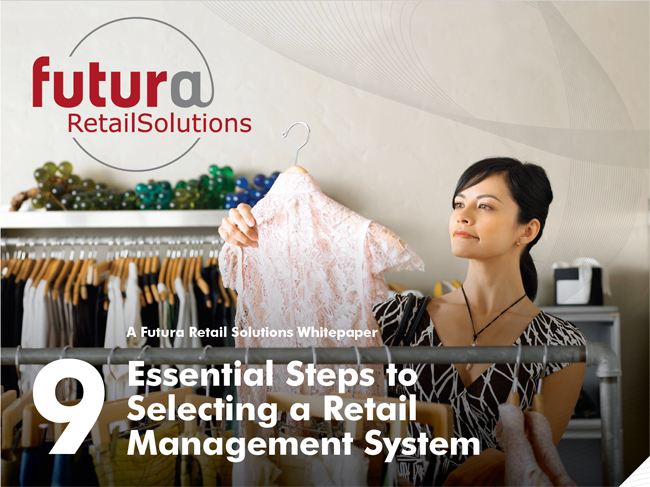 Selecting a retail management system image