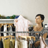 Lady shopping