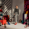 High fashion lady with shoes
