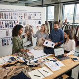 Retail merchandise planning and stock management team