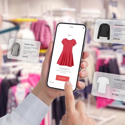 Shopping on mobile App