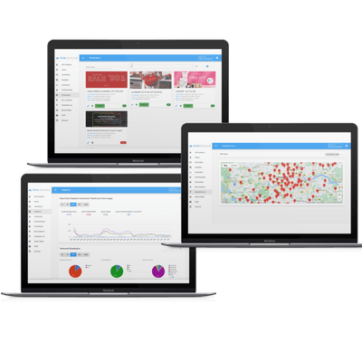 Reporting screens